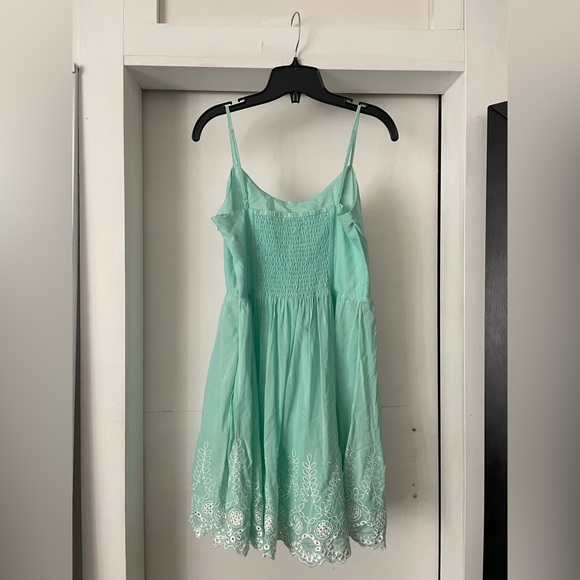 Turquoise guess summer dress size 10 - Picture 4 of 5